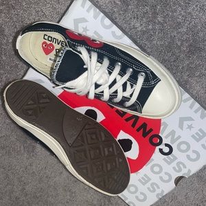 Brand New Commes Des Garcon PLAY Converse Sneakers
